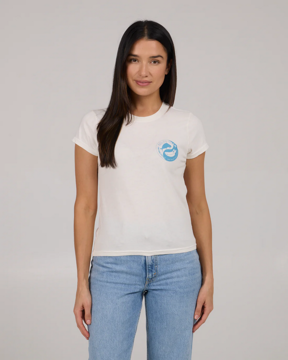 Fishin Yang Modern Tee - Off White