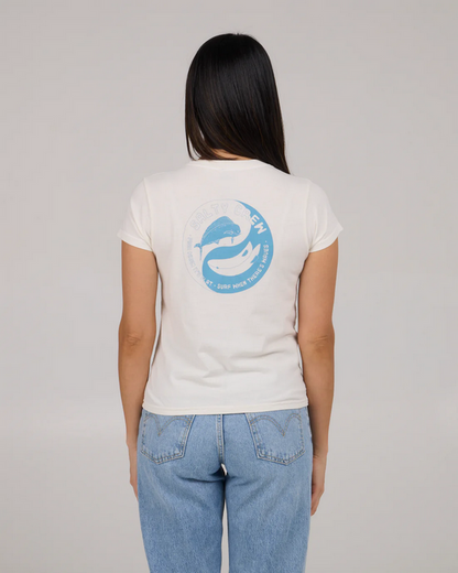 Fishin Yang Modern Tee - Off White