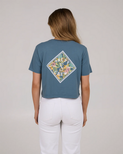 Tippet Fill Crop Tee - Off White