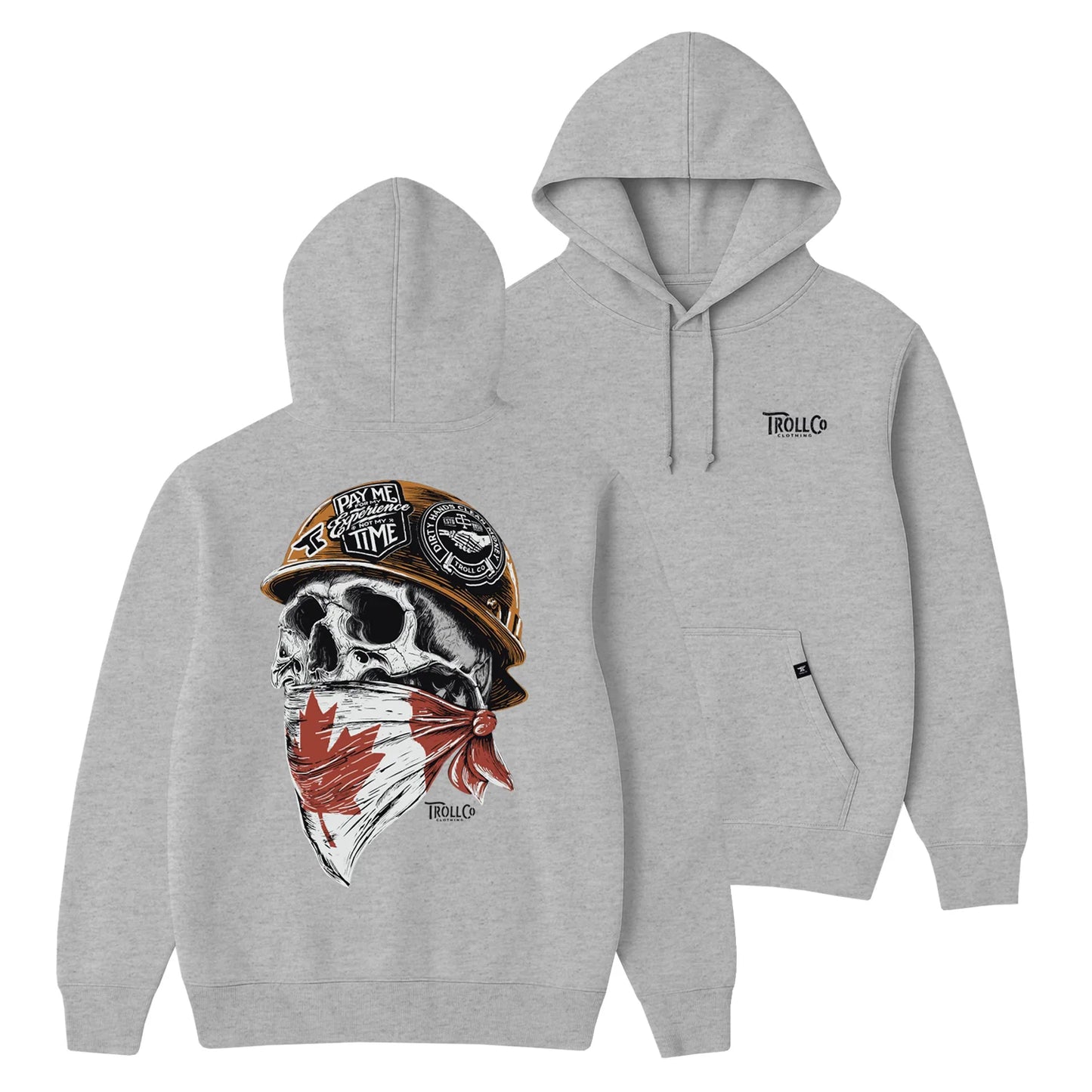 Troll Clothing Men's Headstrong Canada Hoodie