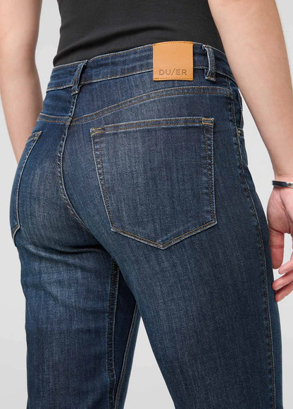 DU/ER Performance Denim Girlfriend - Heritage Blue