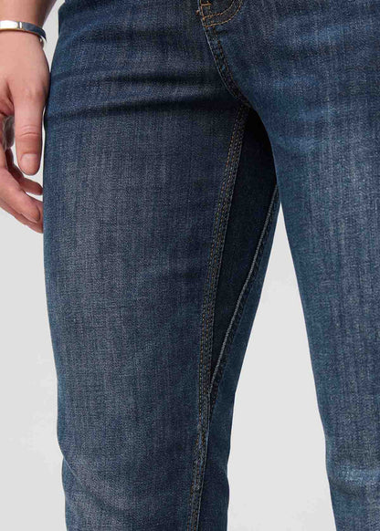DU/ER Performance Denim Girlfriend - Heritage Blue