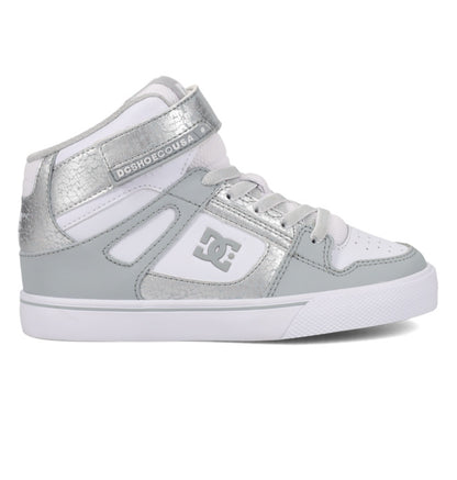 DC Pure HI Top EV Kids Shoe