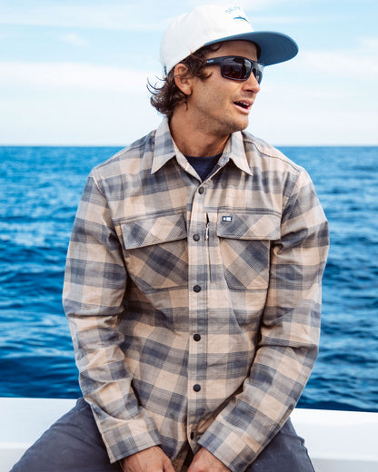 Salty Crew Mens Fathom Tech Flannel