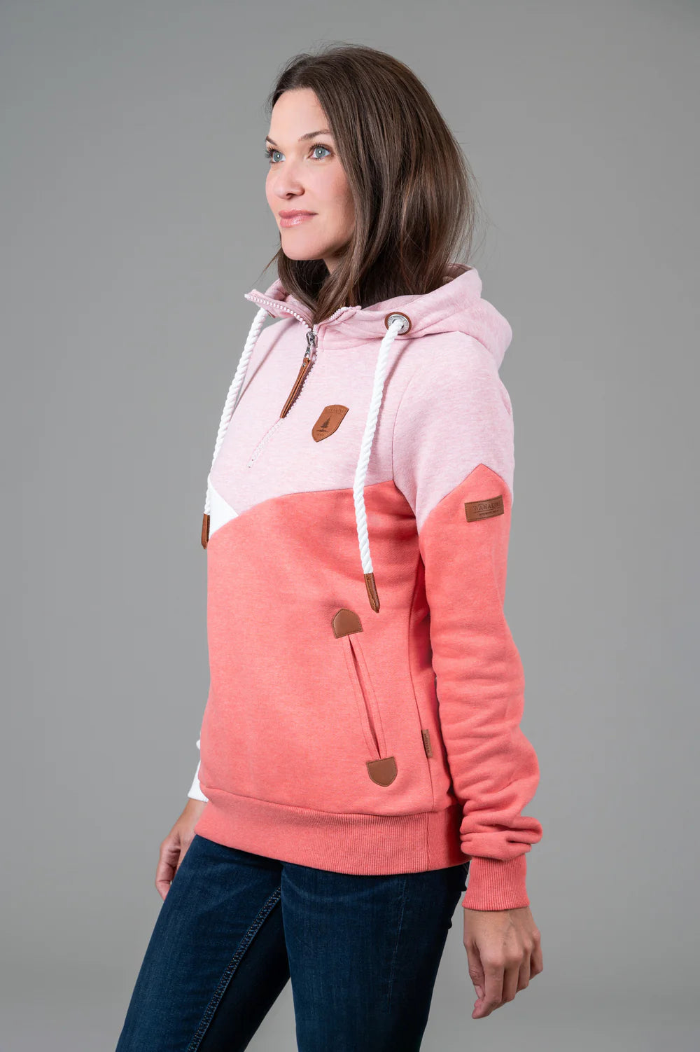 Wanakome Roxy Half Zip Hoody