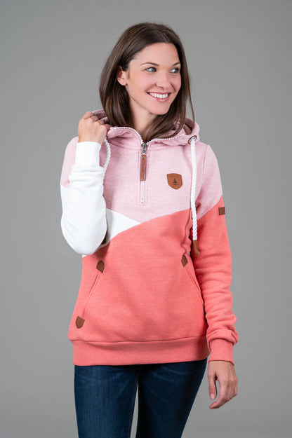 Wanakome Roxy Half Zip Hoody