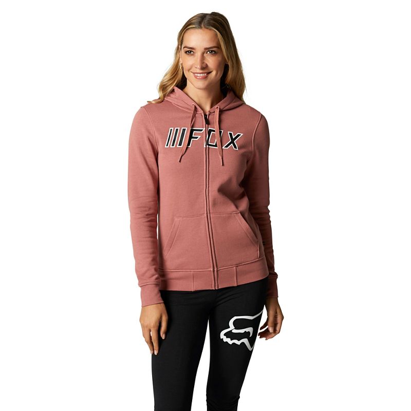 FOX WOMENS BRAKE CHECK ZIP HOODIE