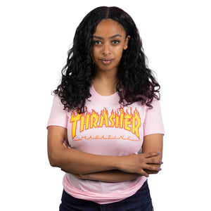 THRASHER FLAME LOGO TEE
