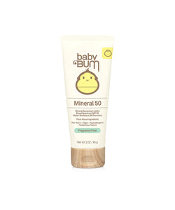 Baby Bum Mineral SPF 50 Sunscreen Lotion - Fragrance Free