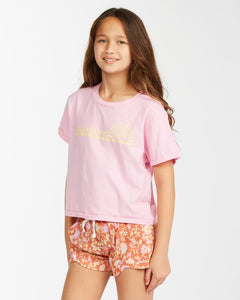 BILLABONG GIRLS MORNING SUN BEACH TEE