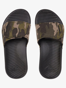 QUIKSILVER BOYS BRIGHT COAST SLIDERS