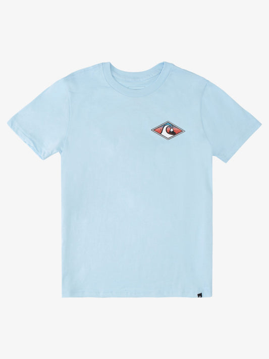 QUIKSILVER BOYB 8-16 INSIDE OUT S/S TEE