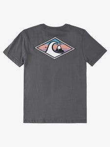 QUIKSILVER BOYB 8-16 INSIDE OUT S/S TEE
