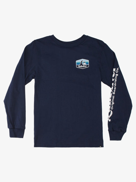 QUIKSILVER BOY 8-16 TOWN HALL L/S TEE