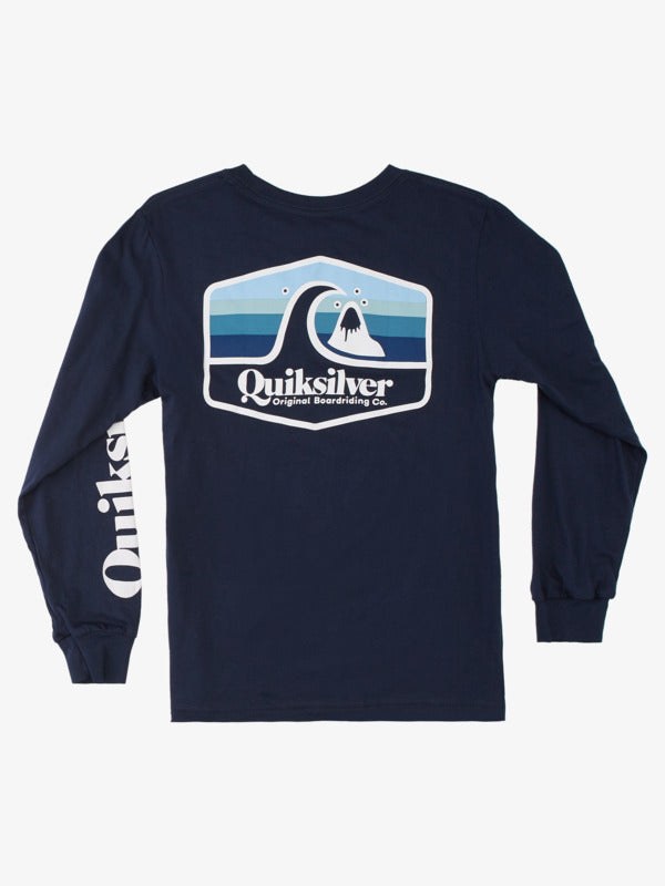 QUIKSILVER BOY 8-16 TOWN HALL L/S TEE