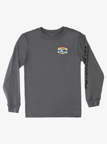 QUIKSILVER BOY 8-16 TOWN HALL L/S TEE