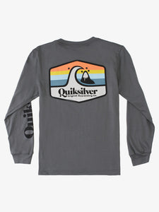 QUIKSILVER BOY 8-16 TOWN HALL L/S TEE