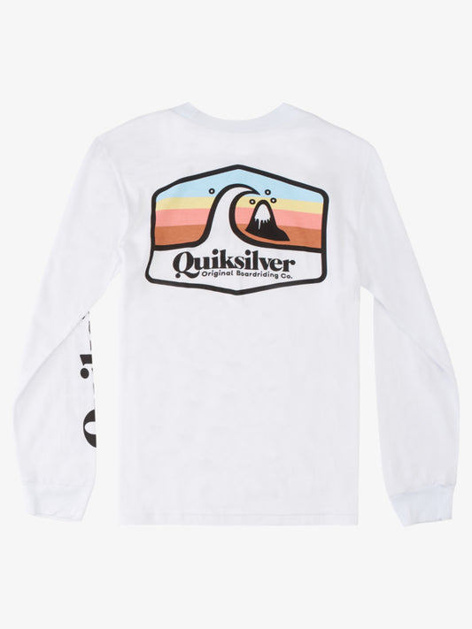 QUIKSILVER BOY 8-16 TOWN HALL L/S TEE