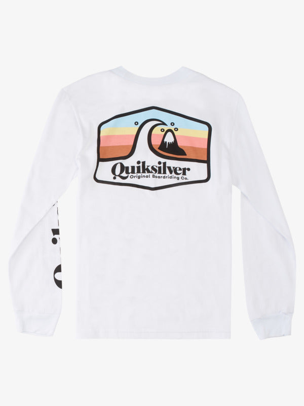QUIKSILVER BOY 8-16 TOWN HALL L/S TEE