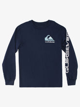 Load image into Gallery viewer, QUIKSILVER BOY 8-16 OMNI LOGO L/S TEE
