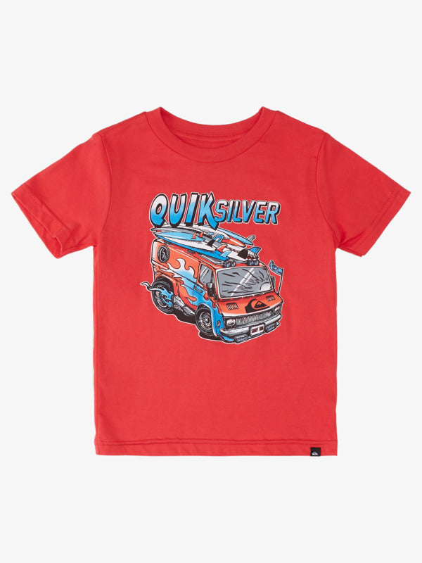 QUIKSILVER BOY 2-7 CAR S/S TEE