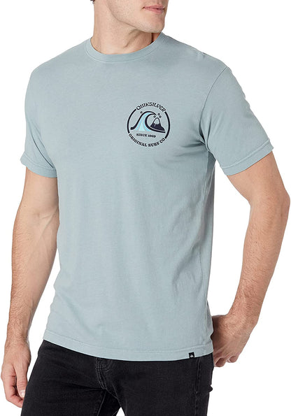 QUIKSILVER MENS MIRROR LOGO S/S TEE