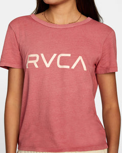 RVCA THE BIG RVCA SLIM CREW S/S TEE