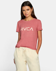 RVCA THE BIG RVCA SLIM CREW S/S TEE