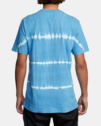 RVCA MANIC TIE-DYE STRIPE S/S TEE