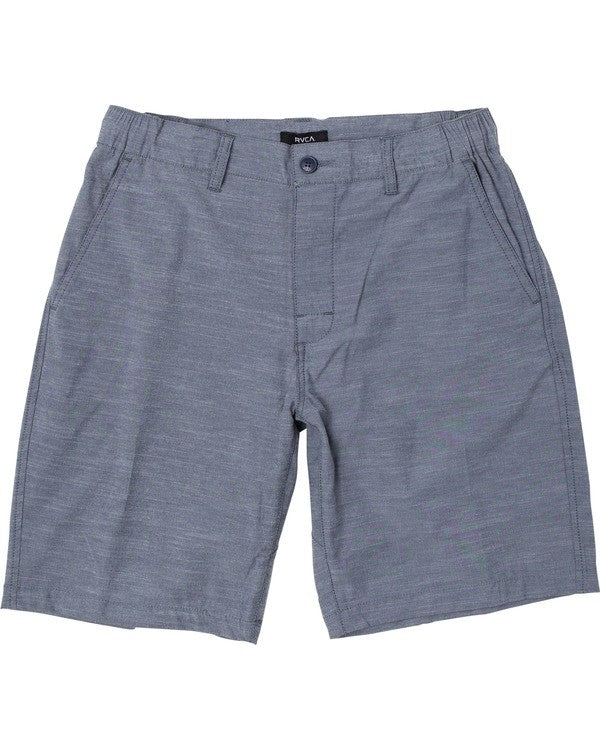 RVCA BOY SIZE 8-16 ALL TIME COASTAL HYBRID SHORT