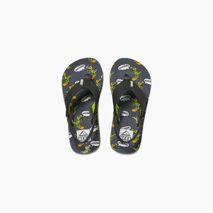 REEF KIDS SIZE 3/4 - 11/12 LITTLE AHI SANDAL