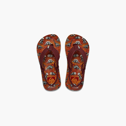 REEF KIDS SIZE 3/4 - 11/12 LITTLE AHI SANDAL