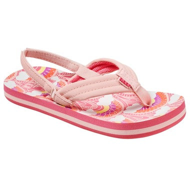 REEF GIRLS SIZE 3/4 - 11/12 LITTLE AHI SANDAL