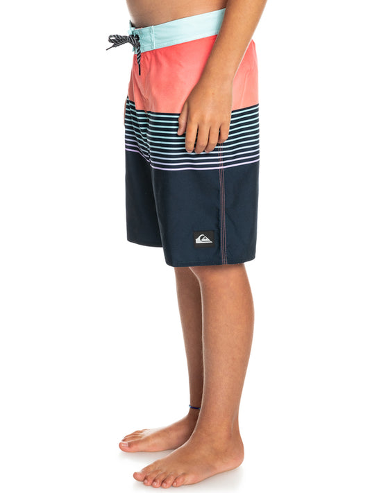 QUIKSILVER BOY 8-16 EVERYDAY SLAB SURFSILK 17" BOARDSHORT