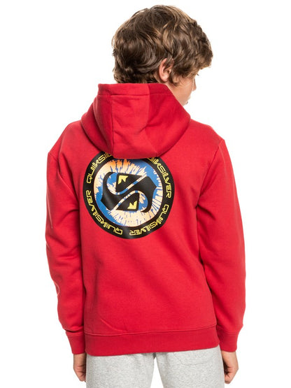 QUIKSILVER BOYS 8-16 GOLDEN RECORDS ZIP-UP HOODIE