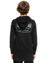 Load image into Gallery viewer, QUIKSILVER BOY SIZE 8-16 HIGH CLOUD L/S HOODED TEE
