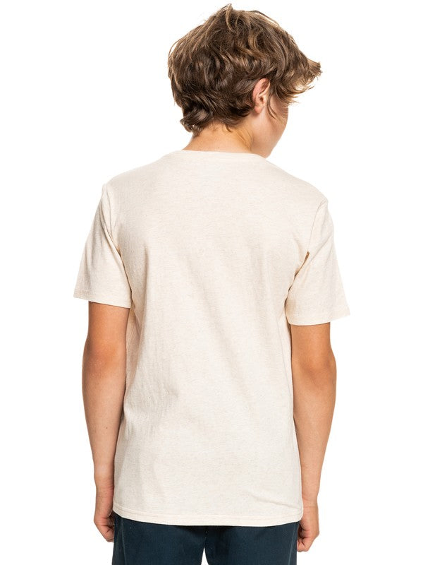 QUIKSILVER BOY SIZE 8-16 MOUNTAIN VIEW S/S TEE