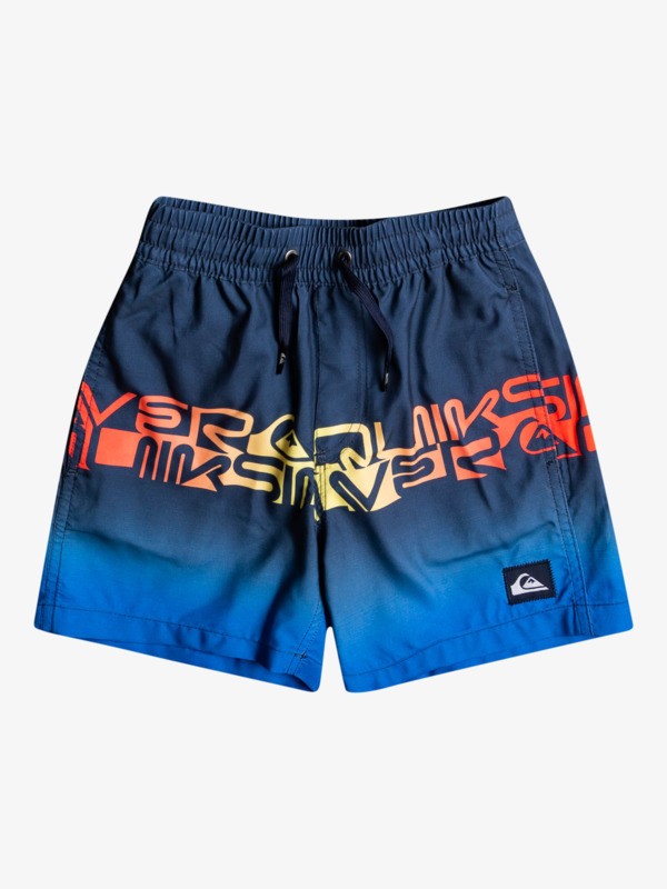 QUIKSILVER BOY 2-7 WORDBLOCK VOLLEY 12"