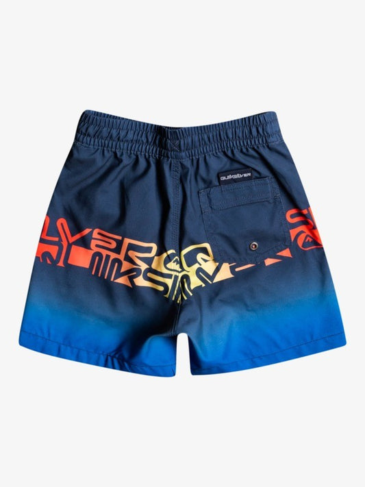 QUIKSILVER BOY 2-7 WORDBLOCK VOLLEY 12"