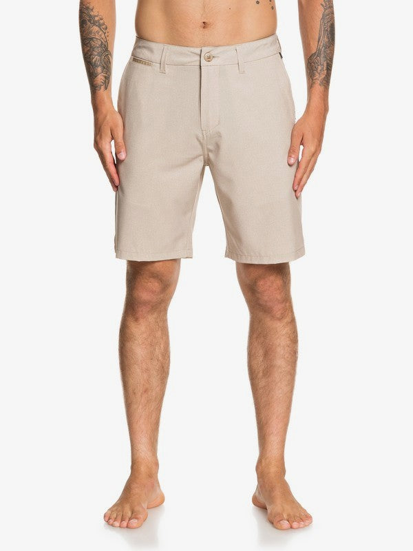 QUIKSILVER MENS UNION HEATHER AMPHIBIAN BOARDSHORT 20"