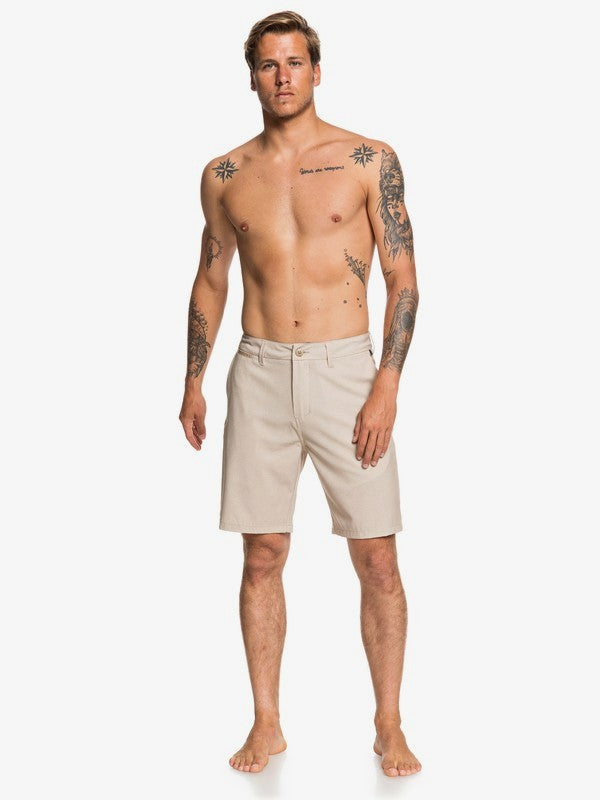 QUIKSILVER MENS UNION HEATHER AMPHIBIAN BOARDSHORT 20"