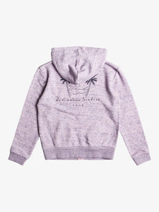 ROXY GIRL 4-14 SENTIMENTAL LADY ZIP-UP HOODIE