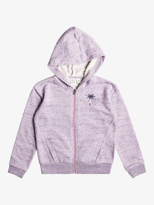 ROXY GIRL 4-14 SENTIMENTAL LADY ZIP-UP HOODIE