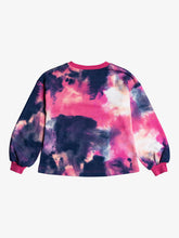 Load image into Gallery viewer, ROXY GIRL AFTER THE DISCO TIE-DYE CREWNECK

