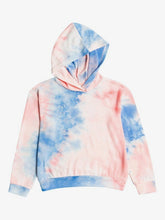 Load image into Gallery viewer, ROXY GIRL TURN BACK TIME TIE-GYE PULLOVER HOODIE
