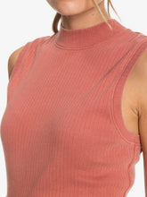 Load image into Gallery viewer, ROXY SPRING MUSE RIB KNIT MOCK NECK TOP
