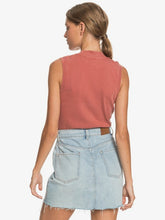 Load image into Gallery viewer, ROXY SPRING MUSE RIB KNIT MOCK NECK TOP

