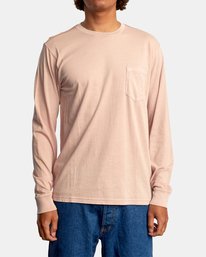 RVCA PTC PIGMENT L/S TEE