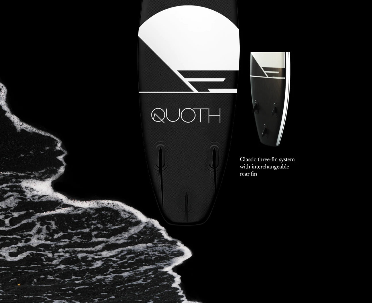 QUOTH EAST VAN INFLATABLE PADDLE BOARD KIT 10'6"